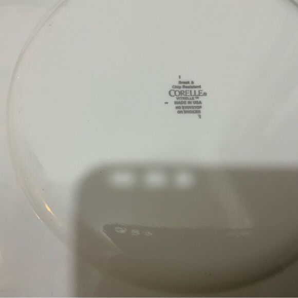 4 Corelle Corning ROLA 2 Dinner Plate (s) 10.75" 2 salad  8.5” Discontinued G14 - Picture 7 of 7